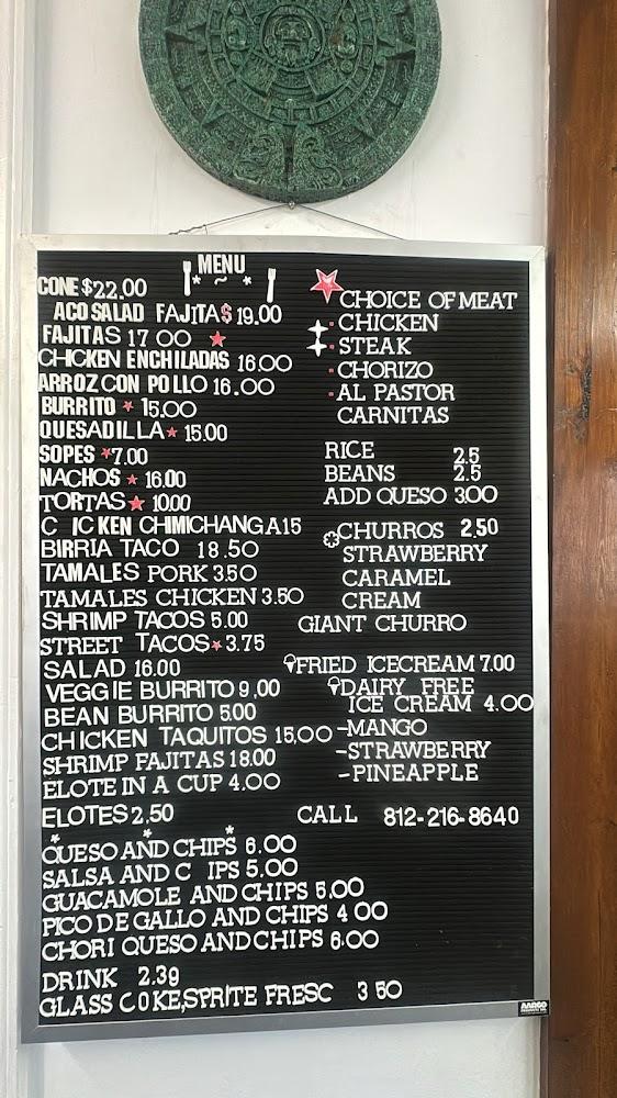 GrillO's Authentic Mexican Food Menu image 1