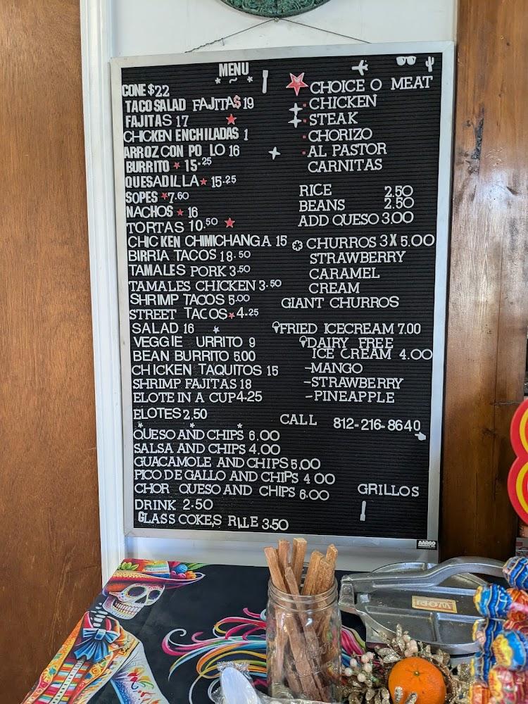 GrillO's Authentic Mexican Food Menu image 2